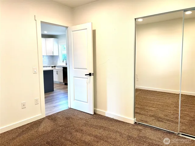 a view of a bathroom with a shower