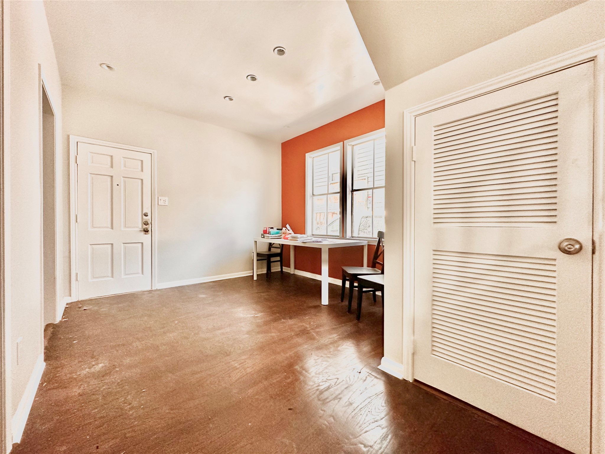 2529 Rio Grande Street, Unit 1 Austin, TX 78705 - Photo 7 of 9 a view of work space with wooden floor and furniture