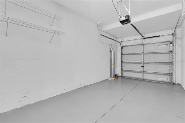 a view of a room with shelf