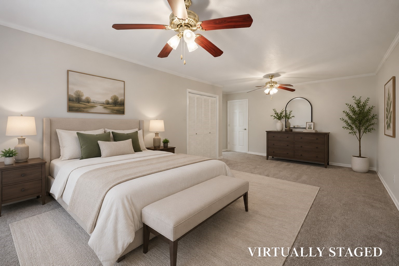 3805 Huntwick Street Orange, TX 77632 - Photo 15 of 43 a bedroom with bed and a chandelier