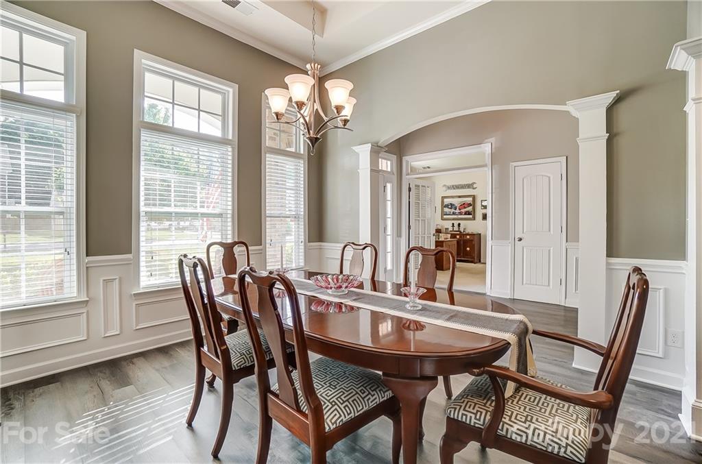827 Solandra Way Fort Mill, SC 29708 - Photo 5 of 43 a view of a dining room with furniture and window