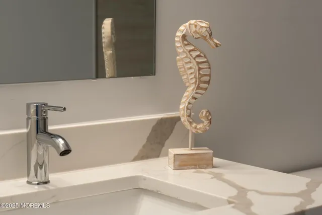 a view of a roof deck with couches