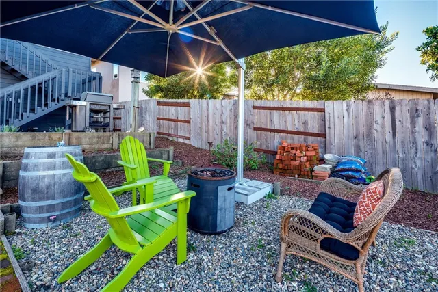 a view of a city with an ocean