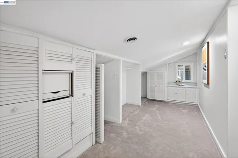 a view of a storage & utility room