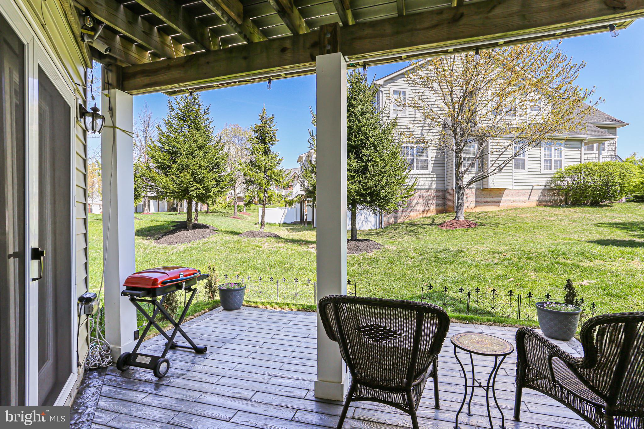 9806 Garden Ranges Laurel, MD 20723 - Photo 32 of 38 Rear Patio