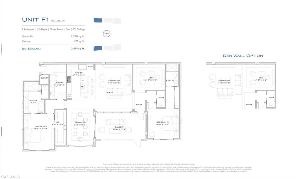 1130 3rd Avenue South, Unit 105 Naples, FL 34102 - Photo 6 of 9 a picture of a room with a white wall and street