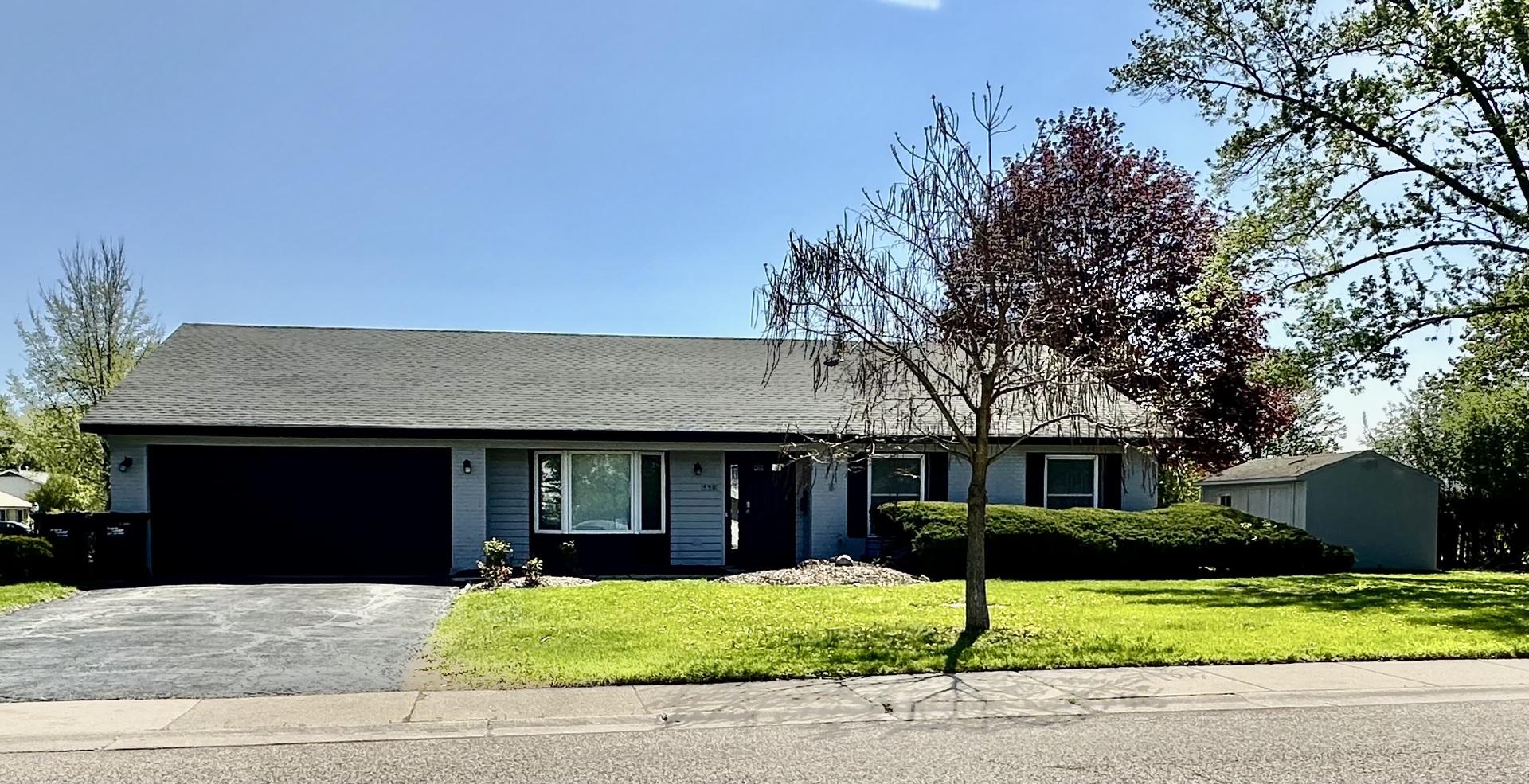 440 Red Bridge Road Lake Zurich, IL 60047 - Photo 32 of 33 a front view of a house with a yard