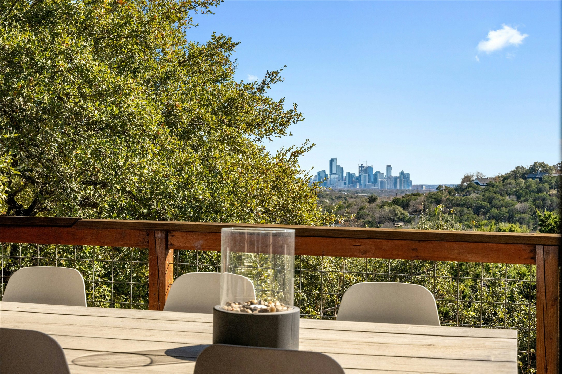 1603 Twilight Ridge Drive Austin, TX 78746 - Photo 27 of 34 a view of roof deck with furniture
