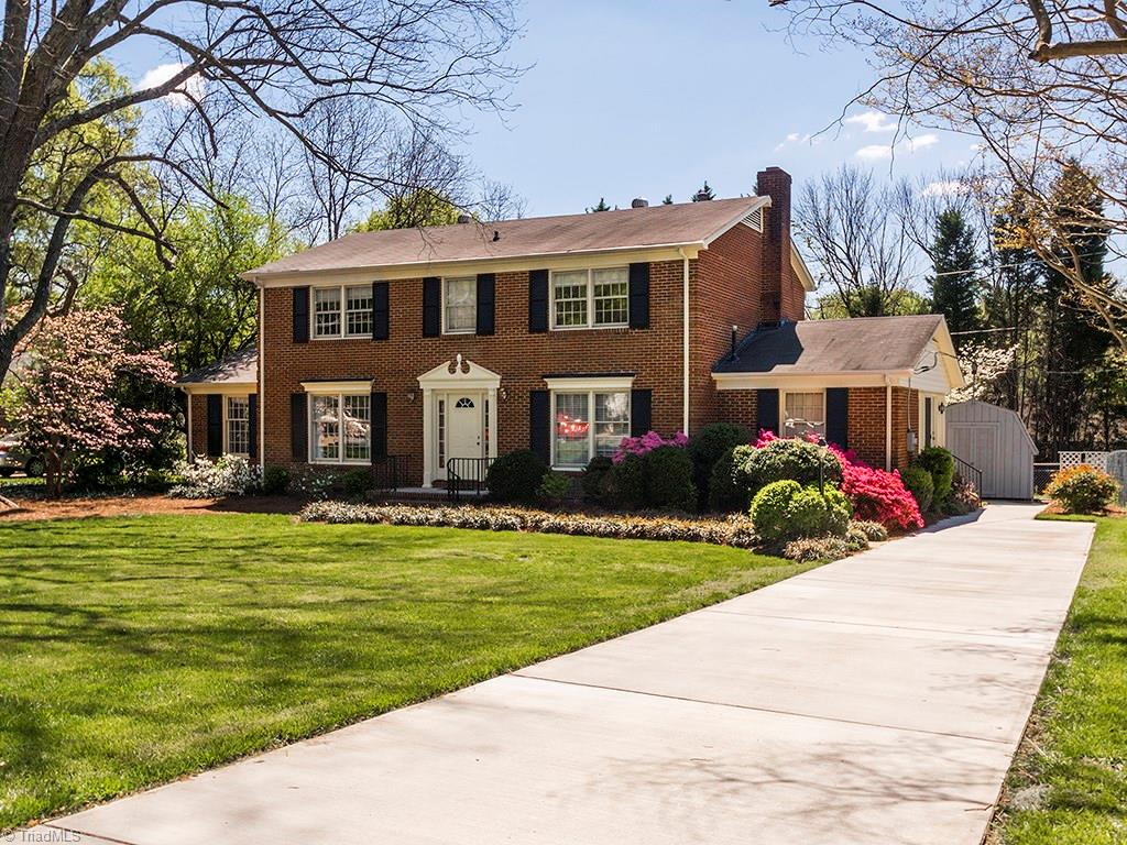 4521 Tower Road Greensboro, NC 27410 - Photo 2 of 28 Front view including new driveway.