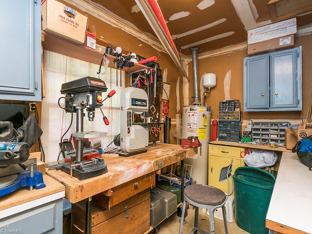 4521 Tower Road Greensboro, NC 27410 - Photo 18 of 28 Workshop- not heated (not included in house's square footage)but very serviceable.