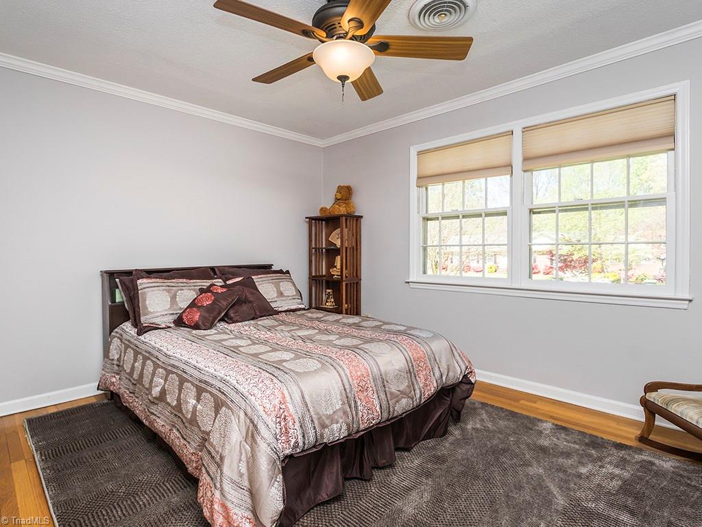 4521 Tower Road Greensboro, NC 27410 - Photo 23 of 28 Bedroom front right (#4 bedroom)