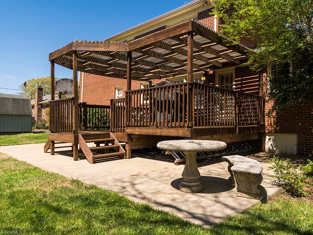 4521 Tower Road Greensboro, NC 27410 - Photo 26 of 28 Deck & patio