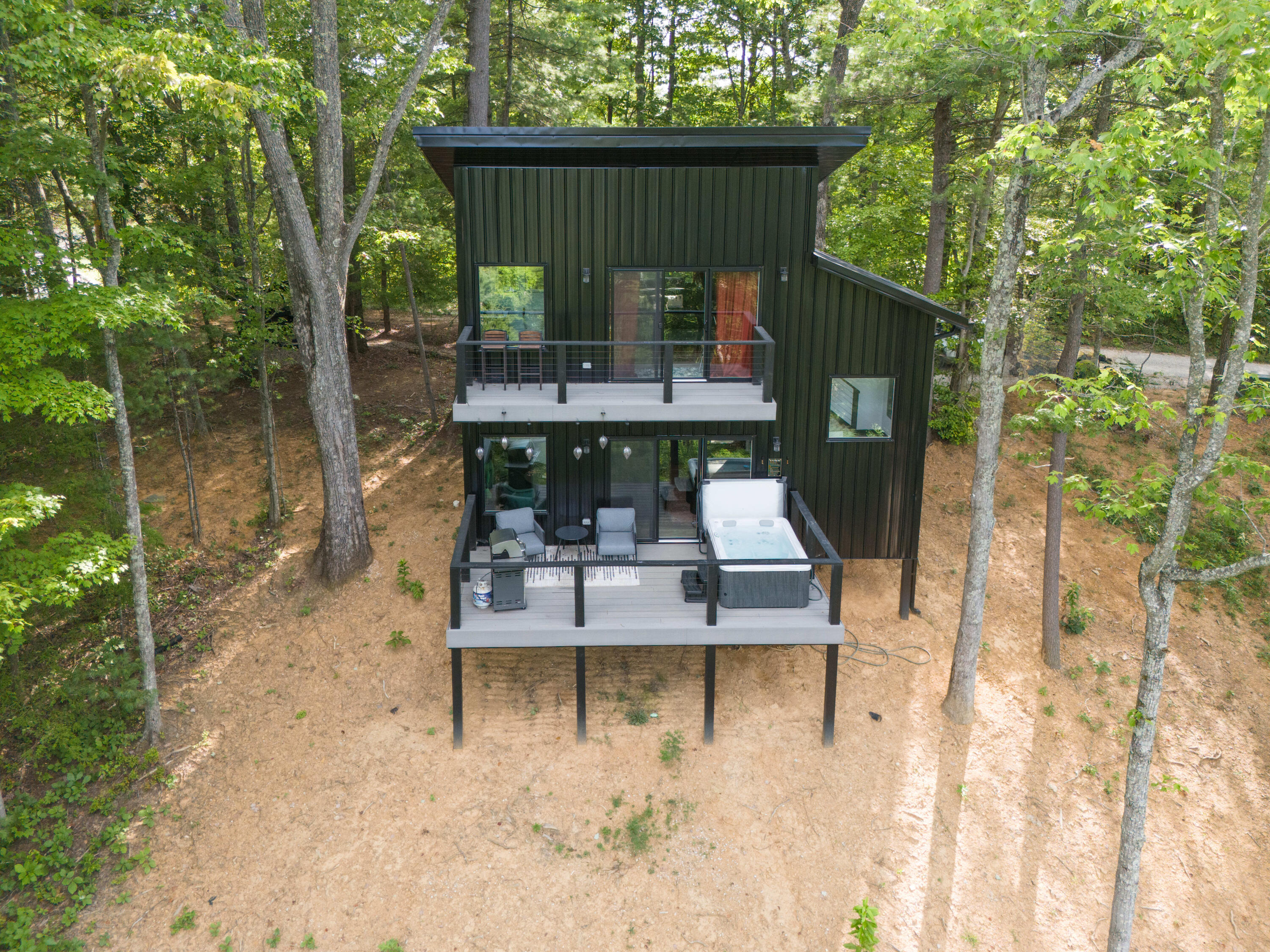 336 Chestnut Log Branch Road Campton, KY 41301 - Photo 38 of 65 Lovers Lookout_aerial daytime - 2