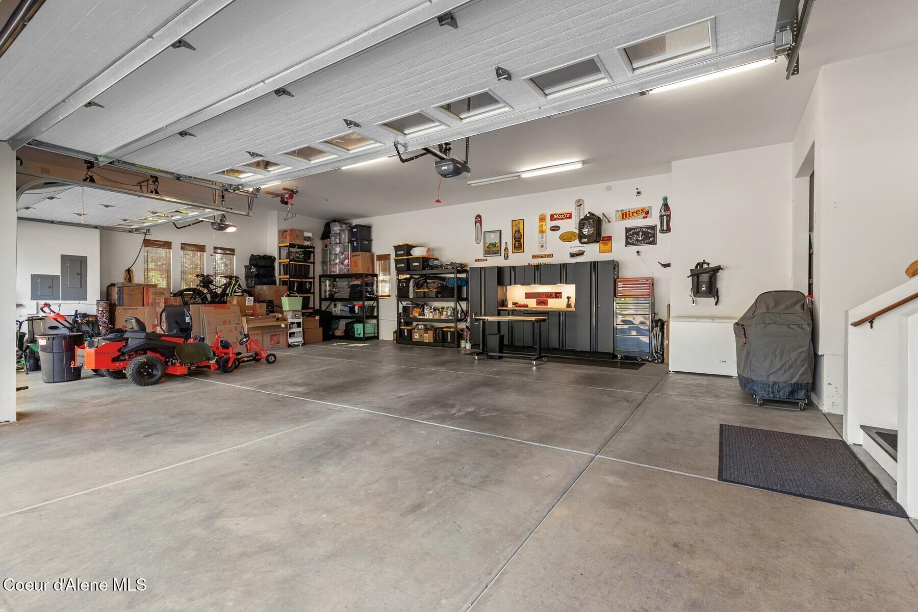 3674 East Basin Falls Road Hayden, ID 83835 - Photo 41 of 70 Deep Three-Car Garage Interior