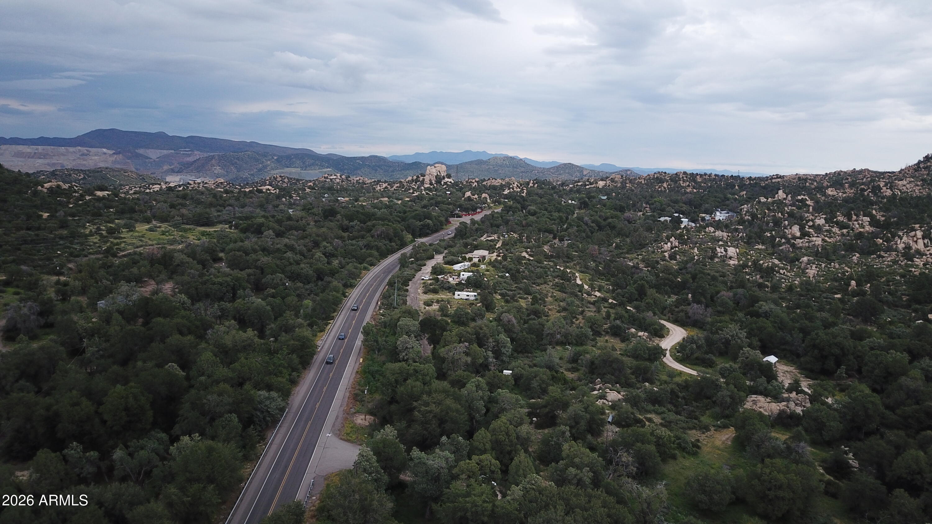 52116 North Hutton Peak Road Miami, AZ 85539 - Photo 5 of 22 Drone Views East