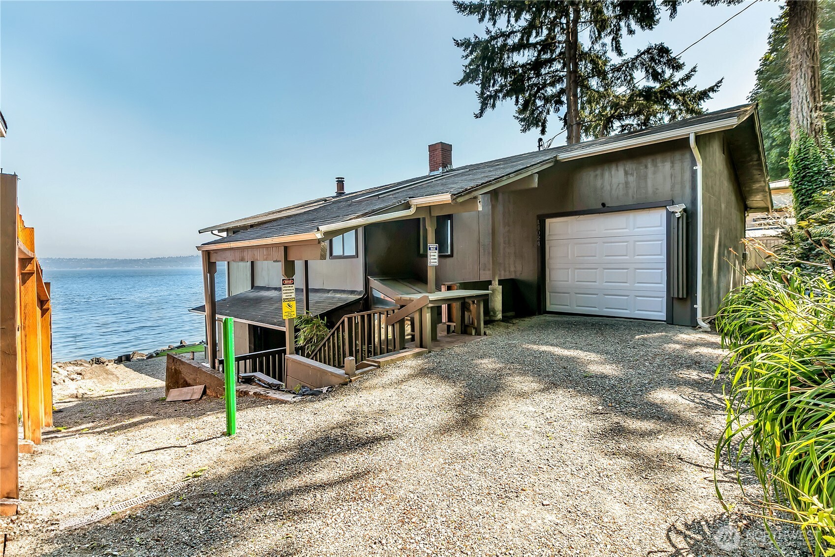 14024 Glen Acres Road Southwest Vashon, WA 98070 - Photo 27 of 40 a view of backyard with cabin