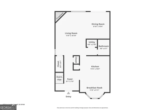 a picture of a floor plan