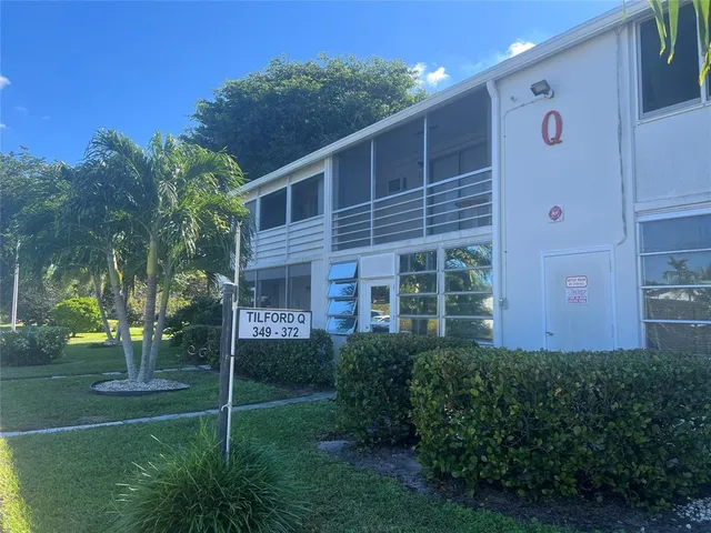 a view of outdoor space with garden