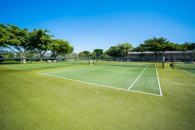 a view of a basketball court