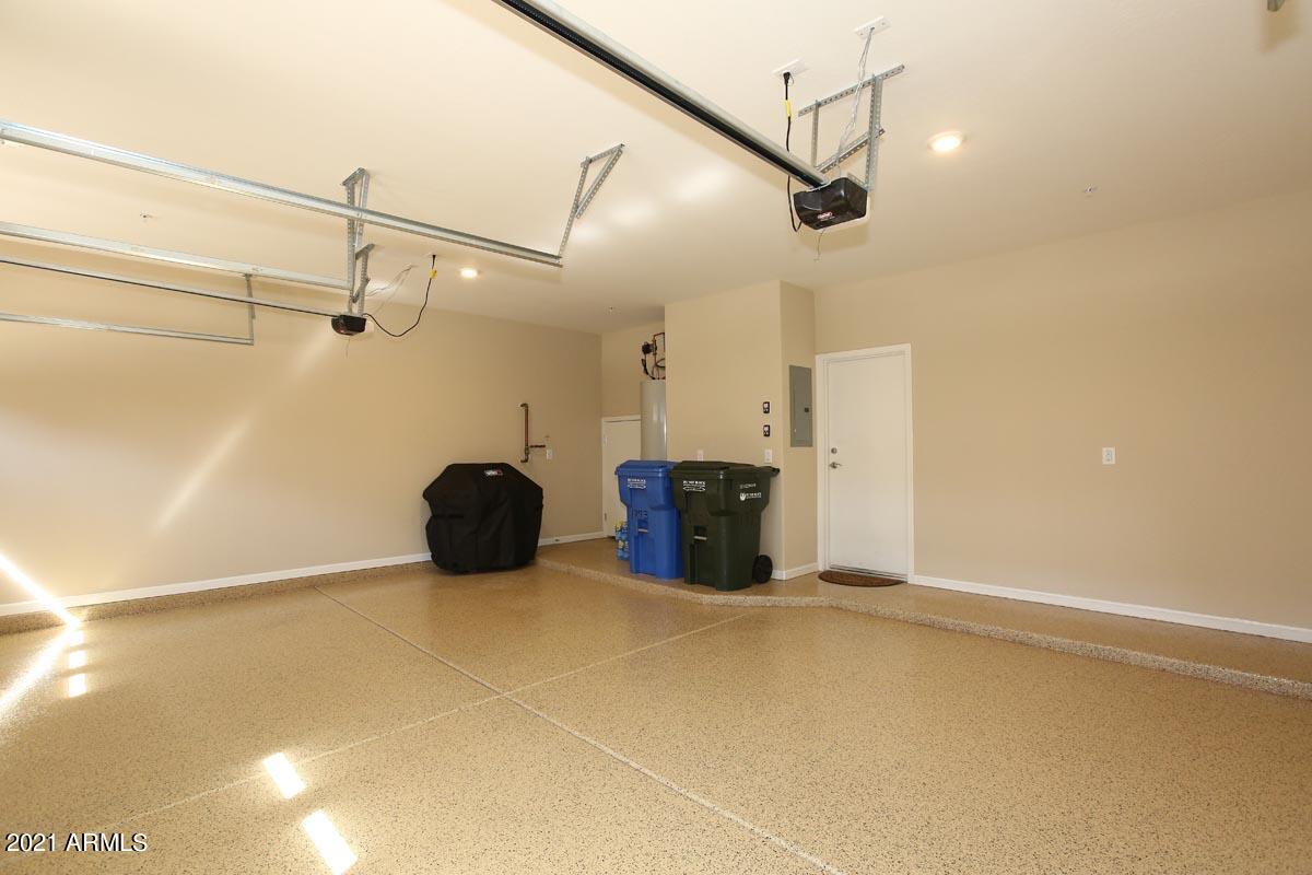 3935 East Rough Rider Road, Unit 1373 Phoenix, AZ 85050 - Photo 28 of 50 Epoxy Garage