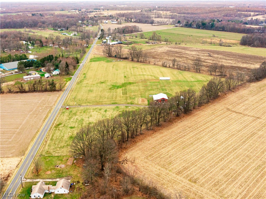 3024 Cook Road Rootstown, OH 44272 - Photo 14 of 23 Birds eye view of property featuring a rural view