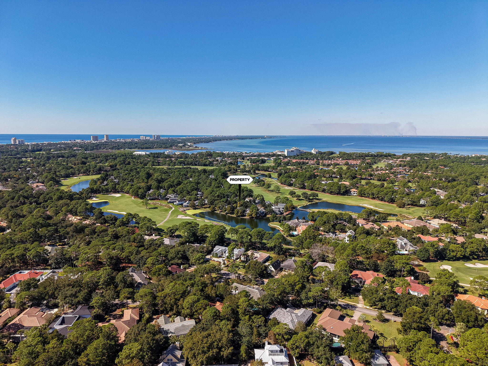 1327 Ravens Run East Miramar Beach, FL 32550 - Photo 53 of 59 an aerial view of multiple house