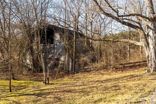 a view of a swimming pool with an outdoor space