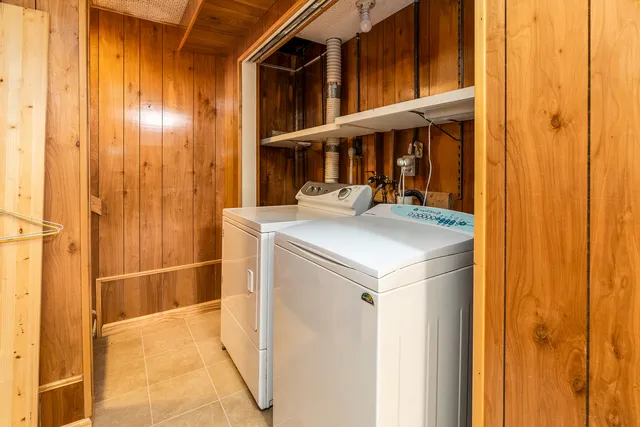 a bathroom with a sink and a shower