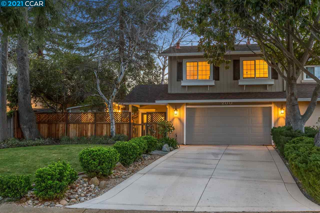 200 Joaquin Drive Danville, CA 94526 - Photo 1 of 1 a front view of house and yard with green space