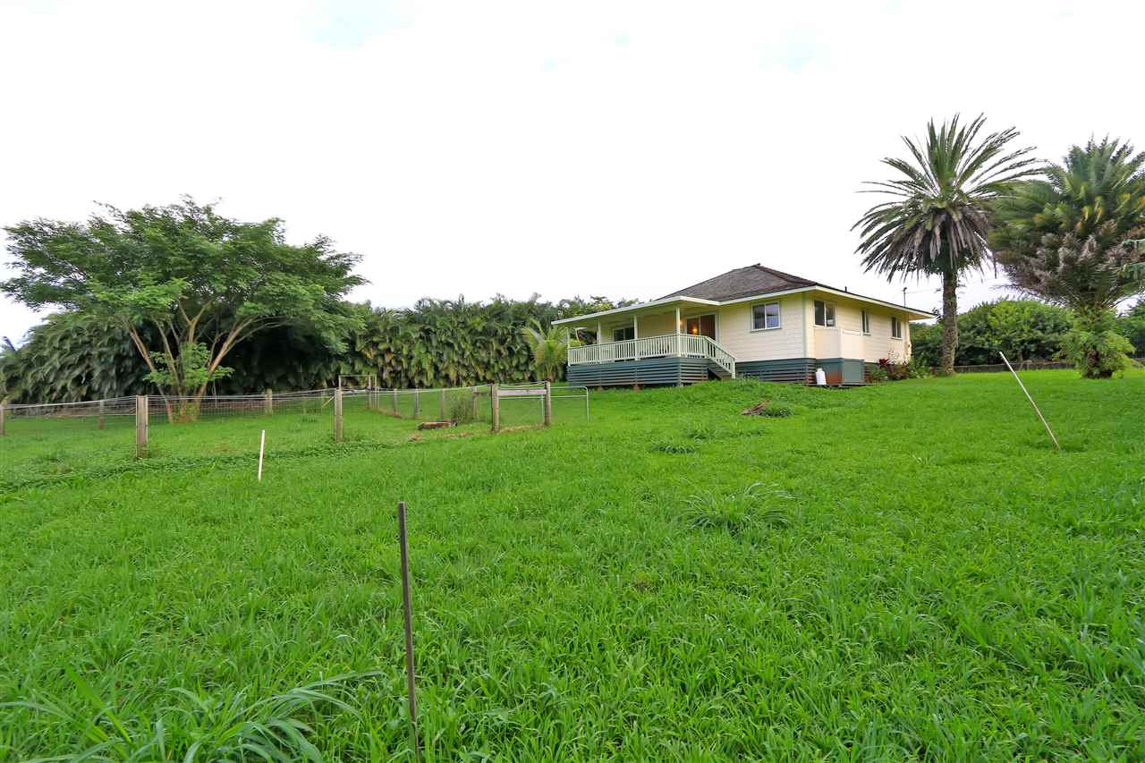 1855 B Kauhikoa Road Haiku, HI 96708 - Photo 27 of 30 a view of a house with a big yard and palm trees