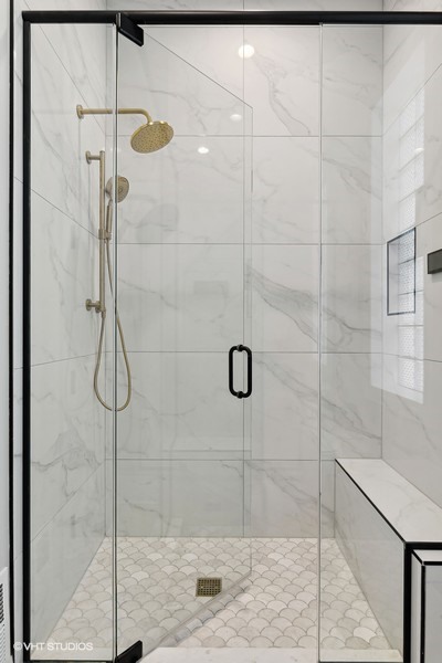 2139 West Crystal Street, Unit 1 Chicago, IL 60622 - Photo 16 of 27 a bathroom with a shower