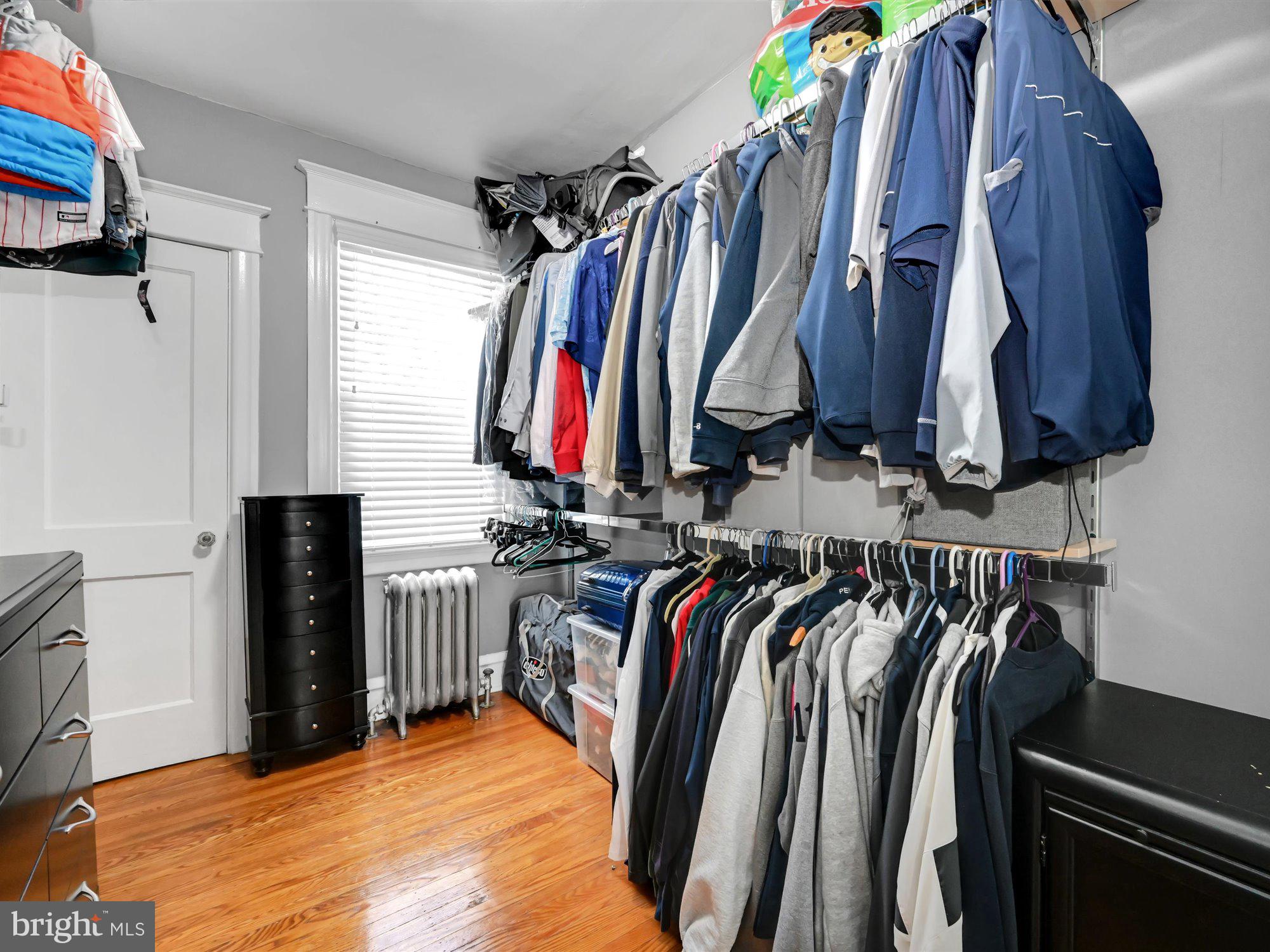 114 Summit Road Media, PA 19063 - Photo 17 of 27 a view of walk in closet with clothes and shoes