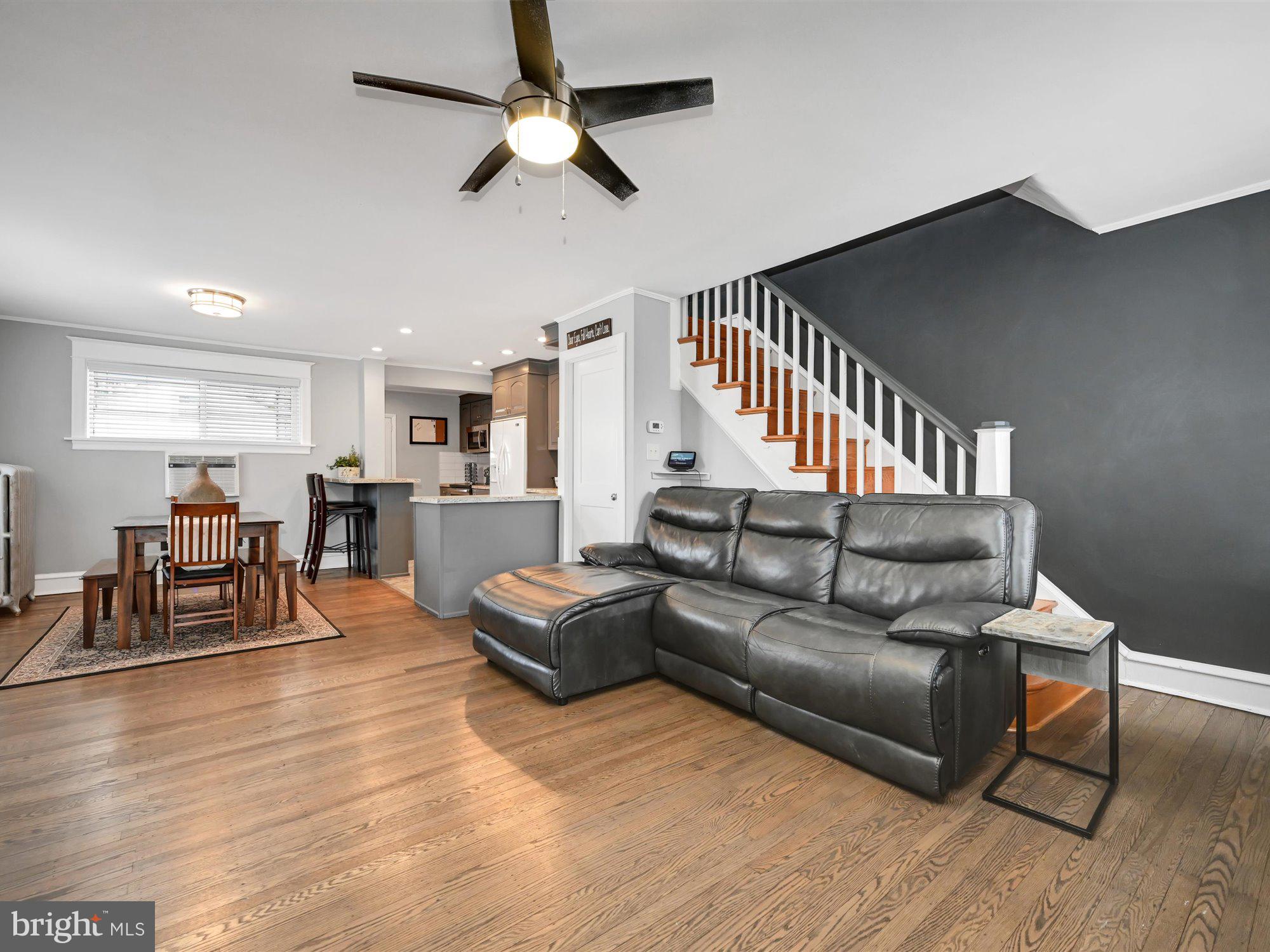 114 Summit Road Media, PA 19063 - Photo 6 of 27 a living room with furniture and wooden floor
