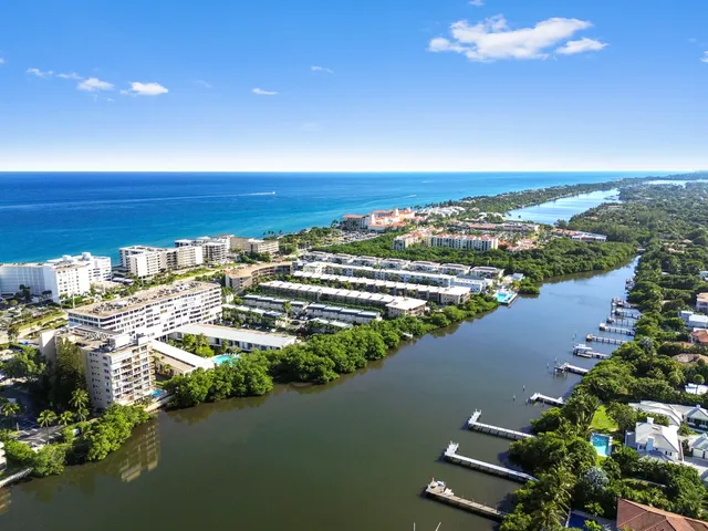a view of a city with ocean view