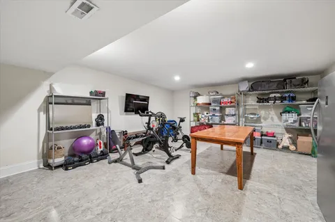 a view of car garage