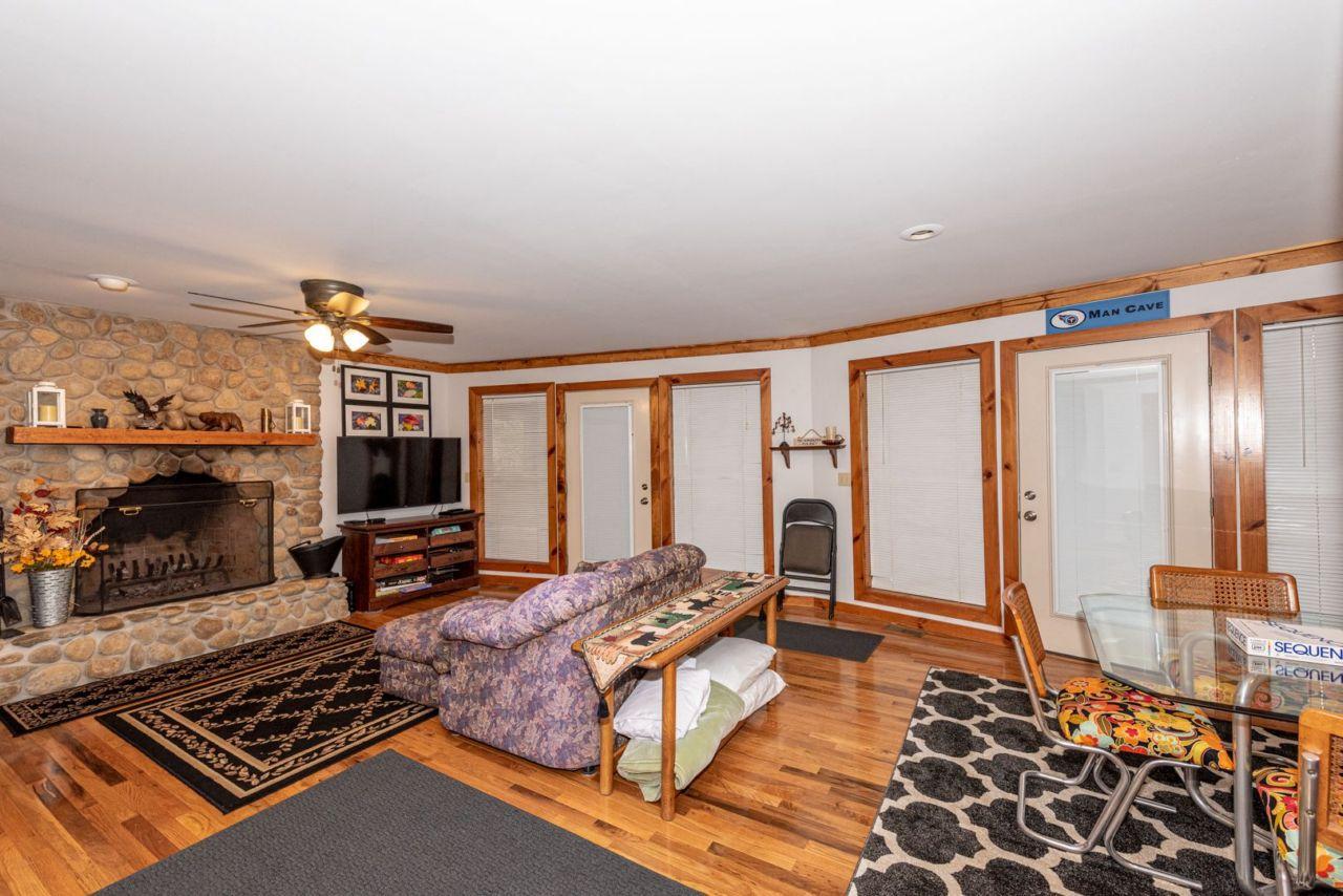 209 Cutter Gap Road Townsend, TN 37882 - Photo 15 of 30 Lower level Den/Family Room