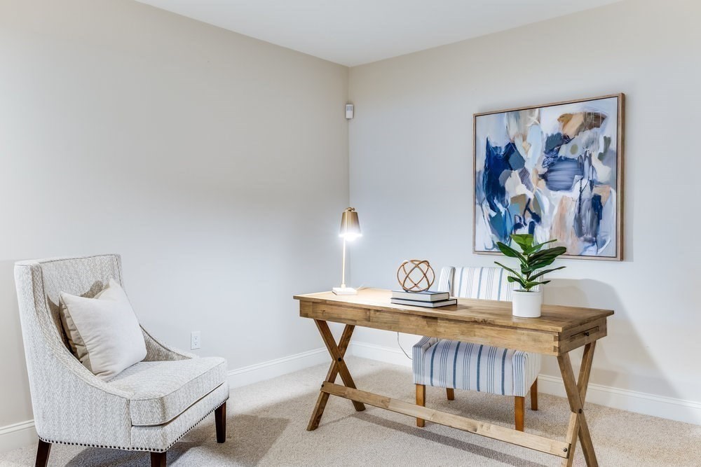 56 Cottage Lane Mashpee, MA 02649 - Photo 28 of 42 a dining room with furniture and wooden floor