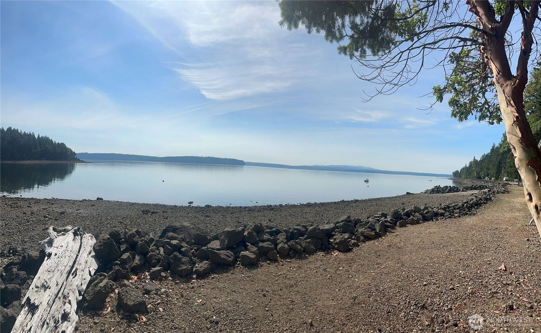 201 Tog Road Brinnon, WA 98320 - Photo 10 of 14 a view of a dry yard with wooden fence