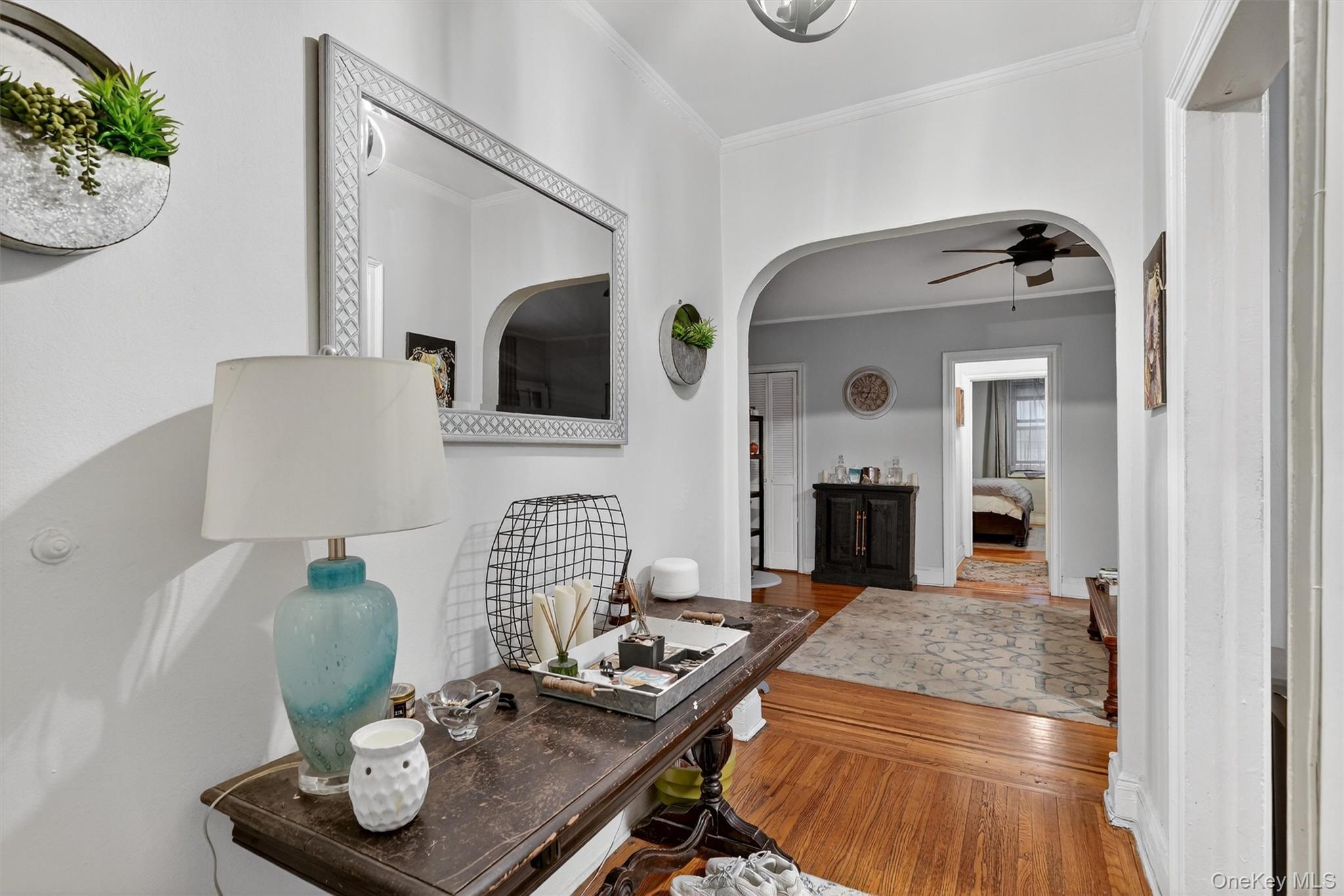 475 Bronx River Road, Unit 2D Yonkers, NY 10704 - Photo 5 of 27 a living room with furniture and a fireplace