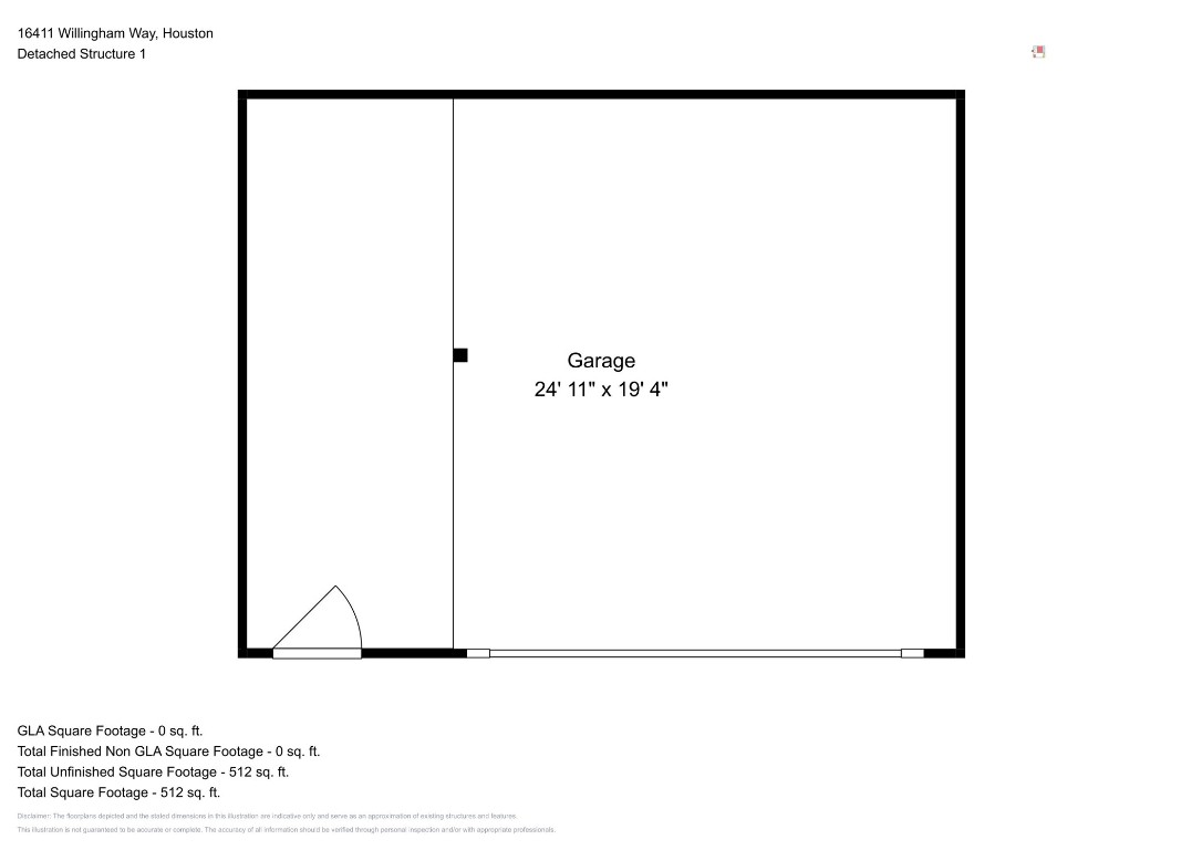 16411 Willingham Way Houston, TX 77095 - Photo 18 of 21 a picture of a floor plan