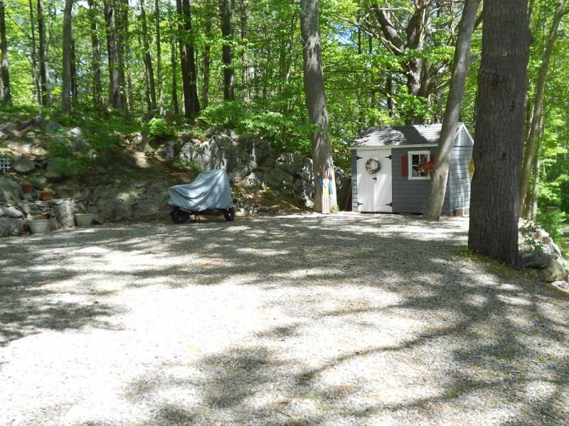 16 Raccoon Ridge Cape Neddick, ME 03902 - Photo 7 of 32 Parking Area with Shed. As you can...