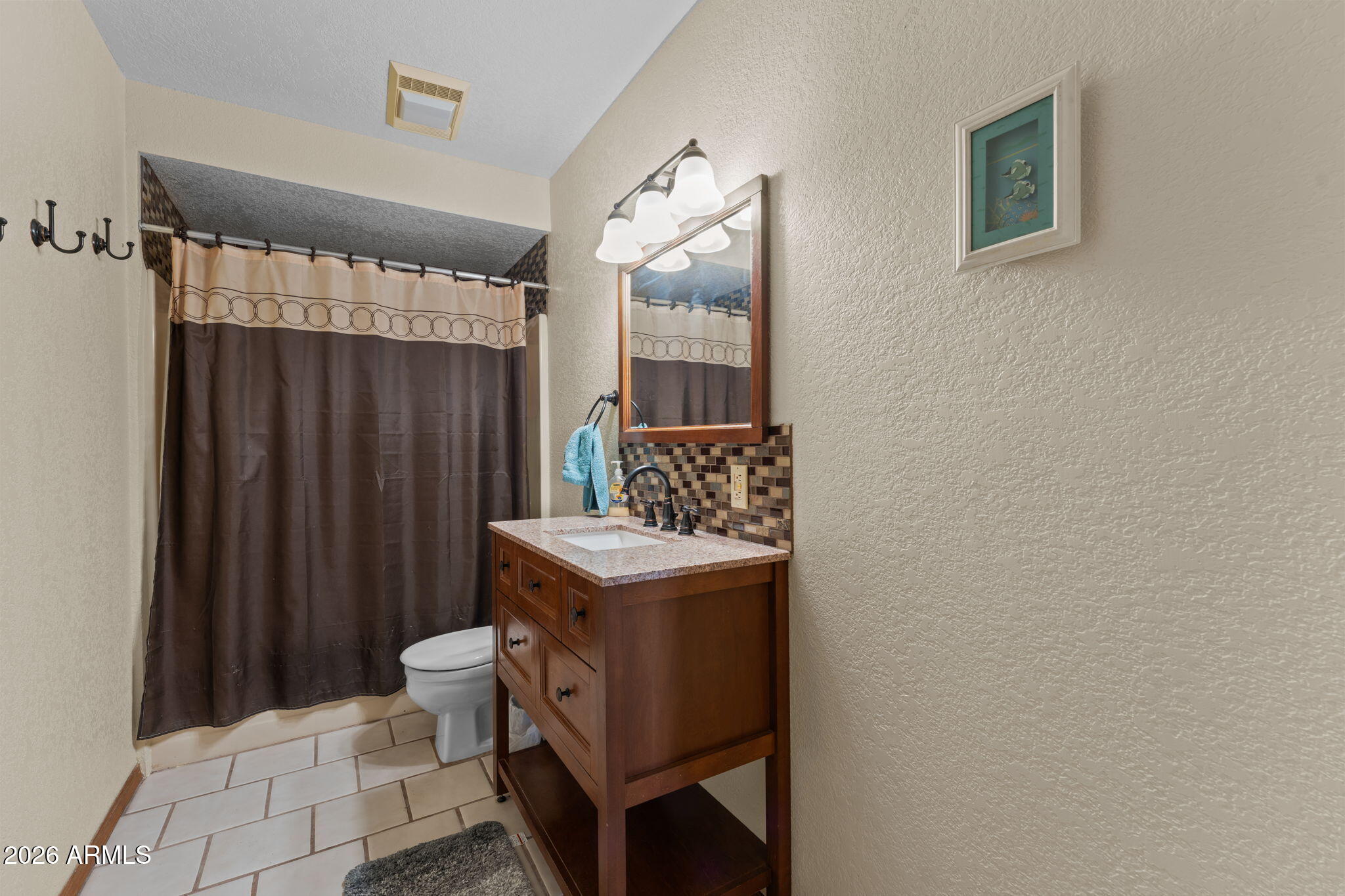 35085 South Turtle Creek Road Wickenburg, AZ 85390 - Photo 33 of 55 a bathroom with a sink a toilet and mirror
