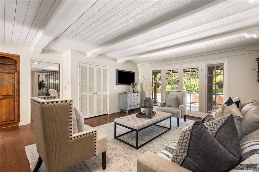 2012 Omega Drive North Tustin, CA 92705 - Photo 18 of 41 a living room with furniture and a flat screen tv