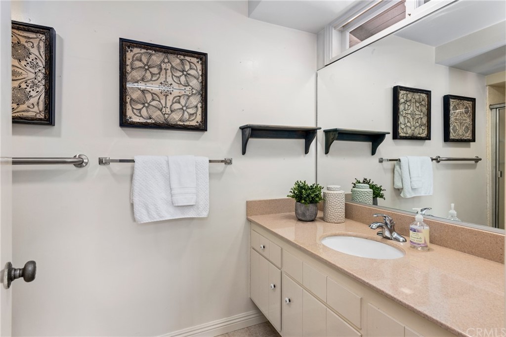2012 Omega Drive North Tustin, CA 92705 - Photo 26 of 41 a bathroom with a sink and a mirror