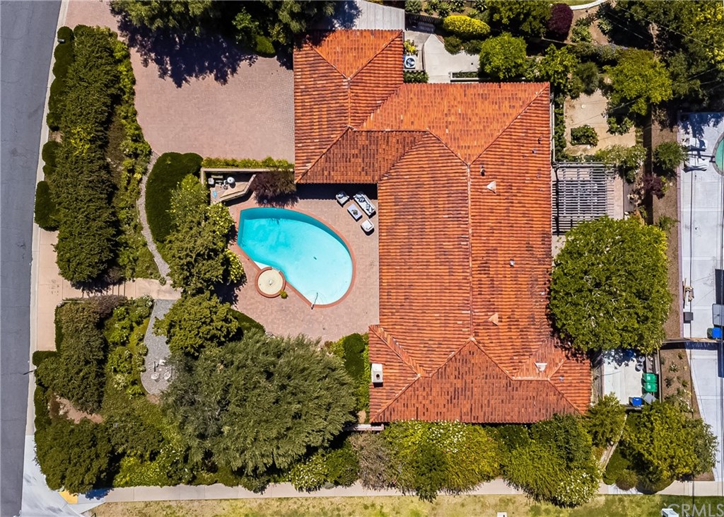 2012 Omega Drive North Tustin, CA 92705 - Photo 41 of 41 an aerial view of a house having outdoor space