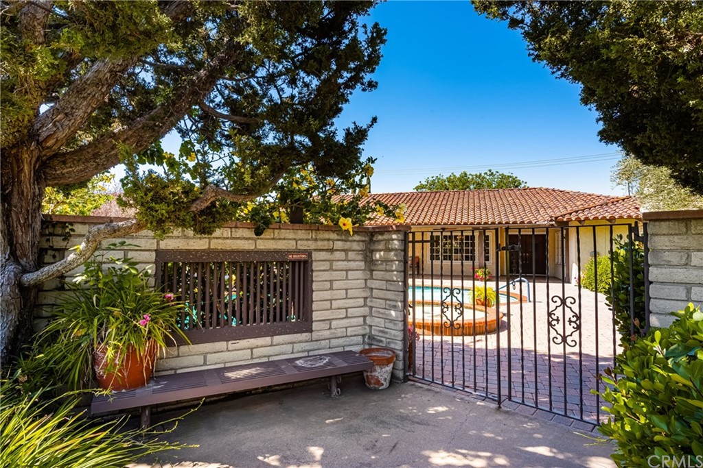 2012 Omega Drive North Tustin, CA 92705 - Photo 6 of 41 a front view of a house with a garden
