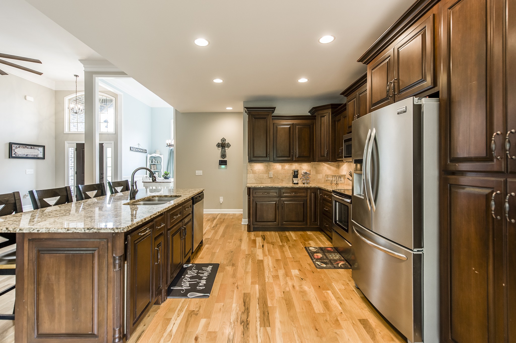 1145 Kimberly Drive Goodlettsville, TN 37072 - Photo 26 of 70 a kitchen with kitchen island granite countertop a sink appliances cabinets and furniture