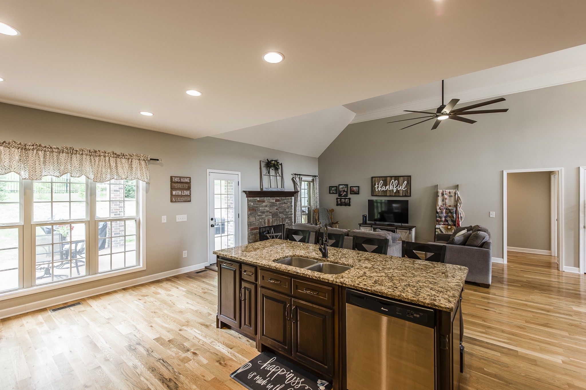1145 Kimberly Drive Goodlettsville, TN 37072 - Photo 28 of 70 a kitchen with granite countertop a sink appliances and cabinets