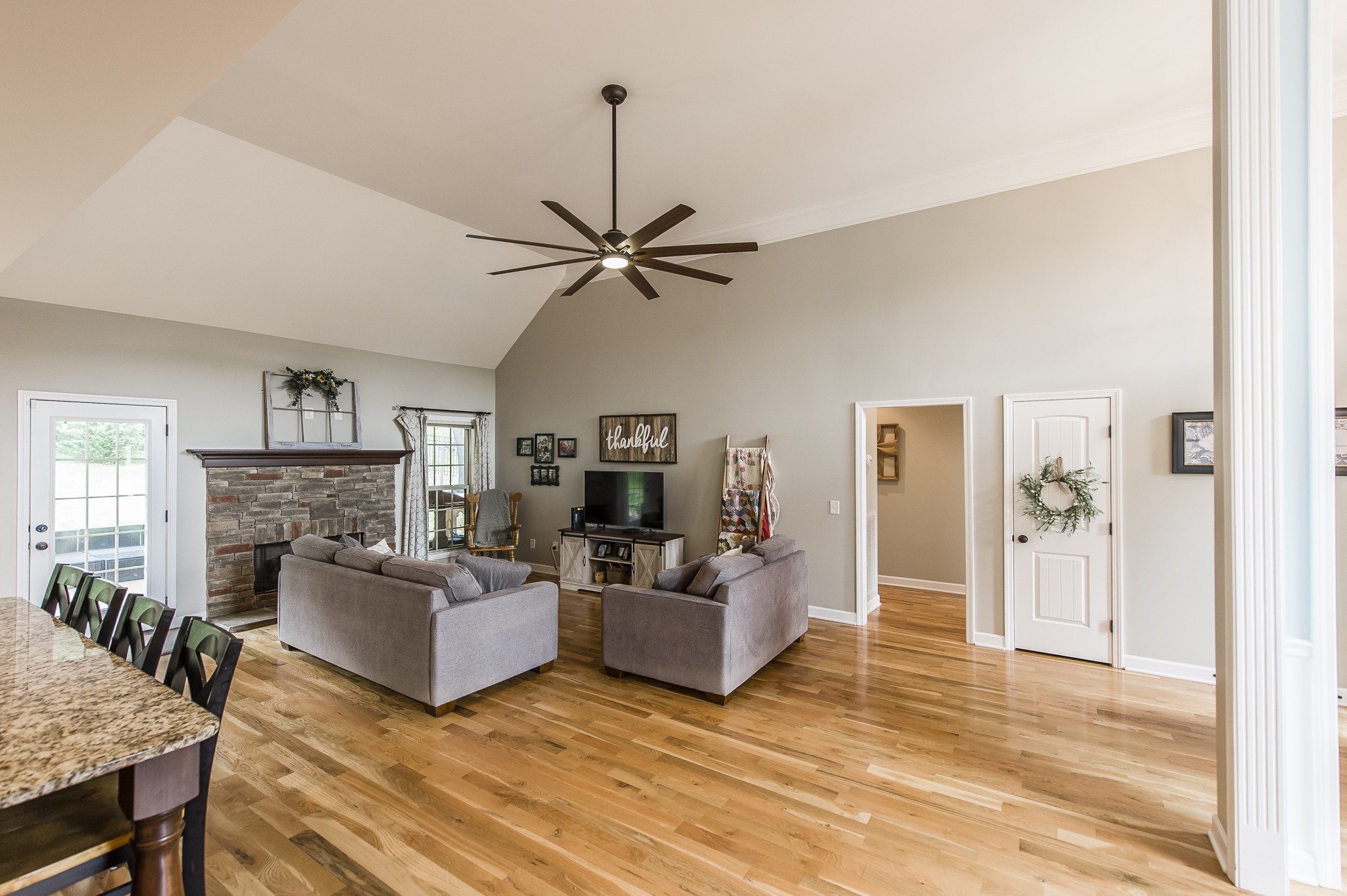 1145 Kimberly Drive Goodlettsville, TN 37072 - Photo 10 of 70 a living room with furniture and a fireplace