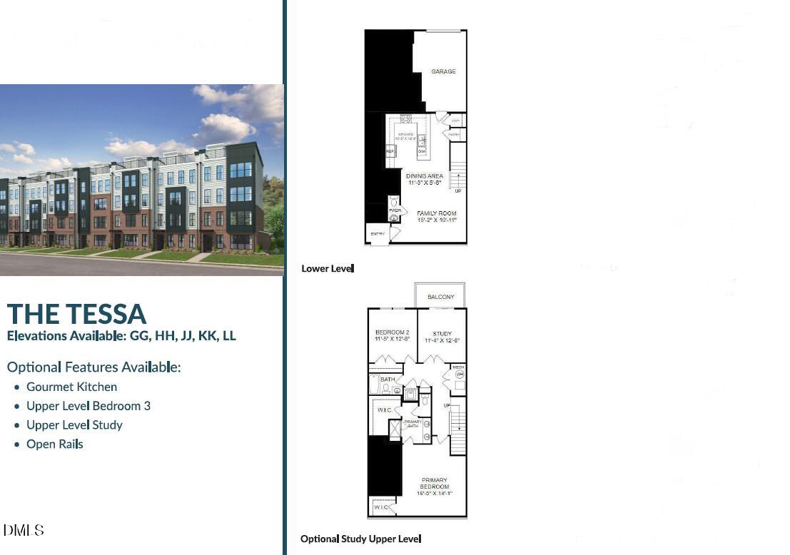 1400 Granholm Road, Unit 108 Cary, NC 27519 - Photo 2 of 36 Tessa with Study